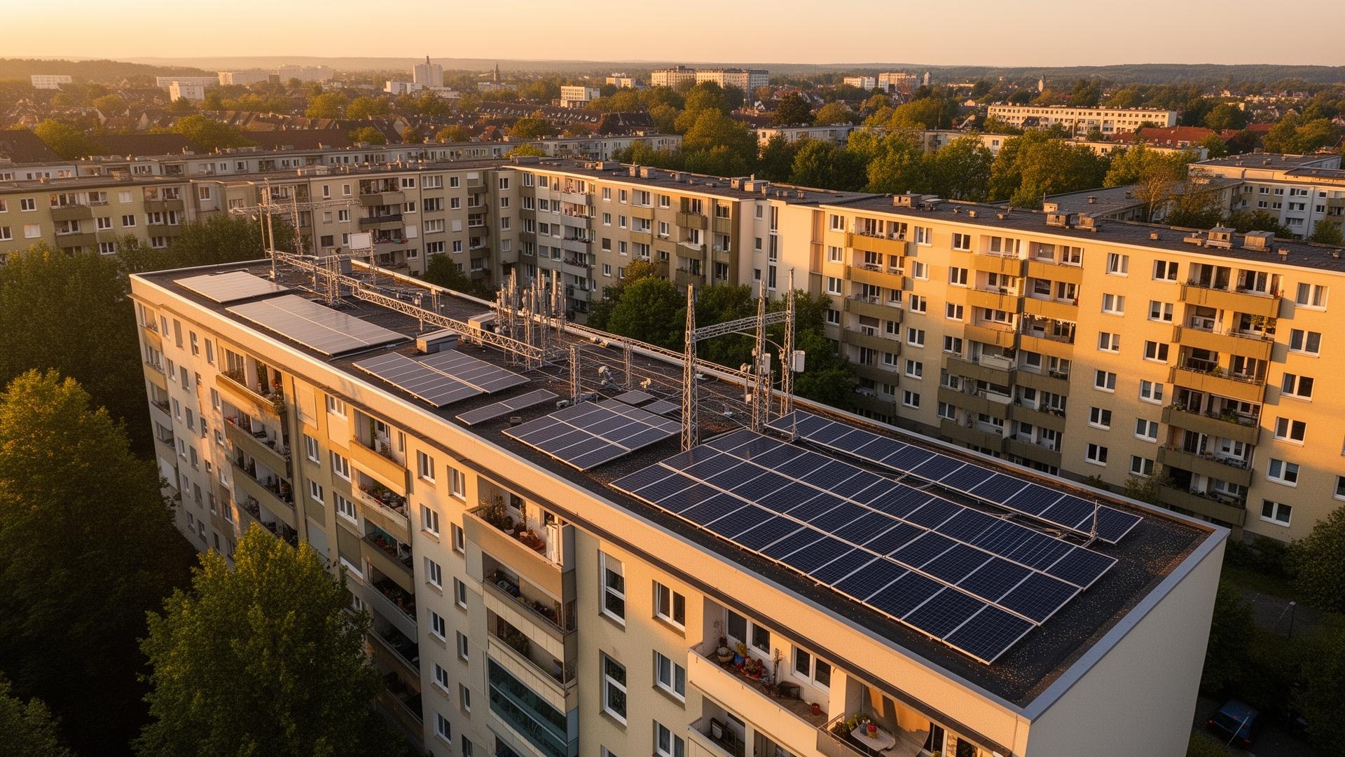 Immobilienportfolio mit modernisierter Energietechnik
