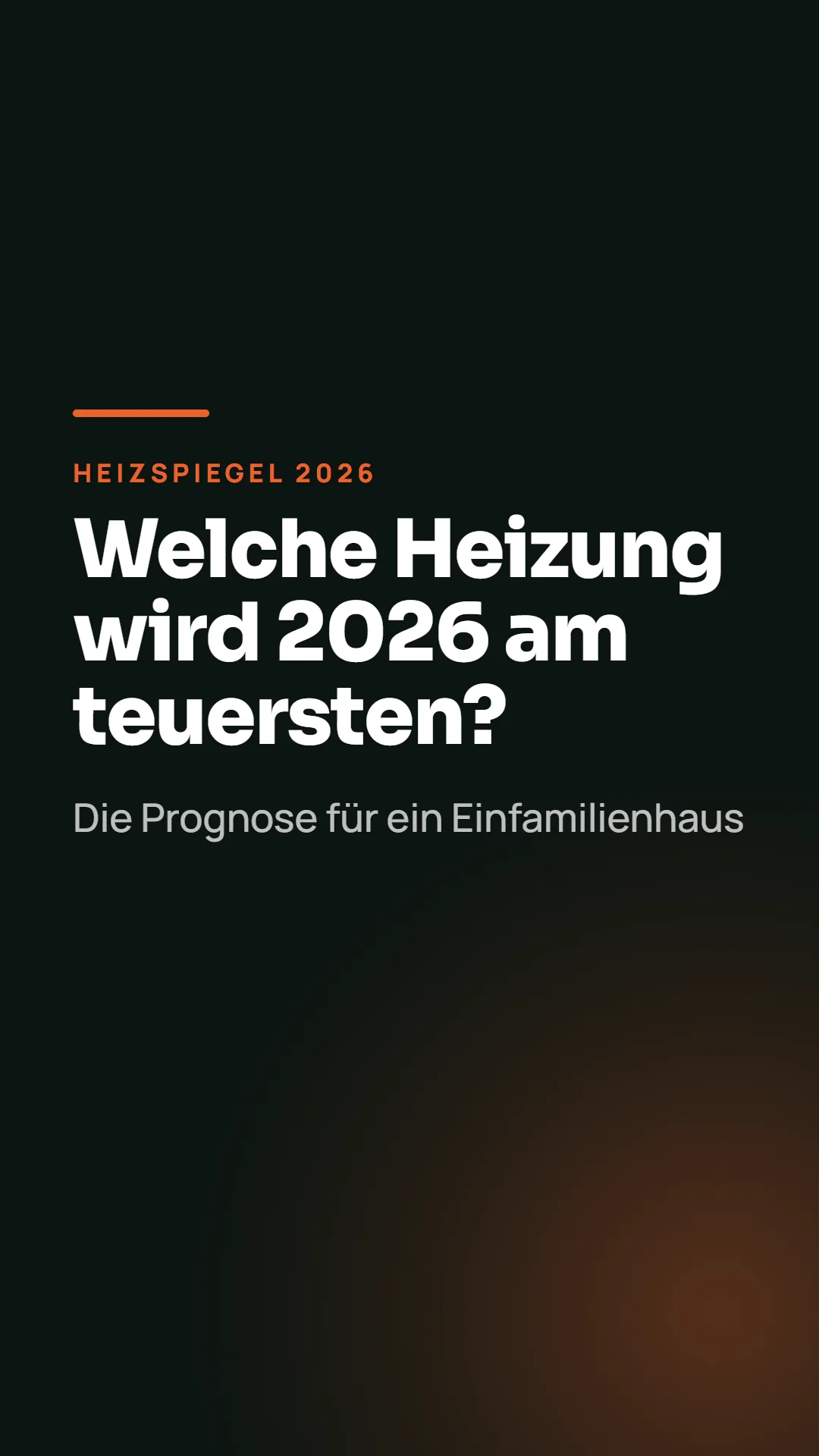 Vorschau: Heizkosten 2026: Welche Heizung ist teuer?